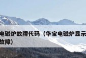 电磁炉E0故障解决方法（电磁炉E0报错解析与维修技巧）
