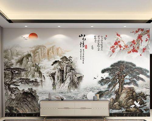 电视机墨水画的魅力（探索墨水画艺术的无限可能）  第1张